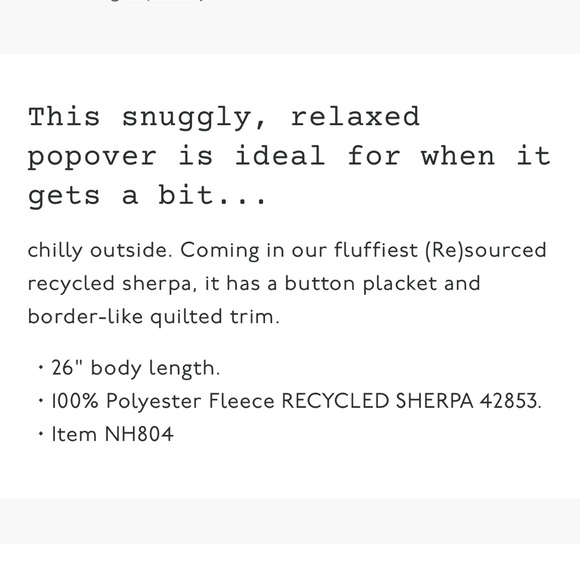 Madewell (Re)sourced Sherpa Popover - Picture 9 of 10